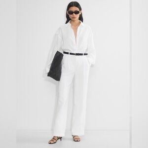 Aritzia Wilfred TheEffortless Pant White Women's Trousers